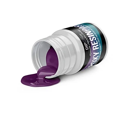 Afbeelding van epoxyhars epoxy pigment kleurpasta signaal violet ca. RAL 4008 Professional 30 gram sterk gepigmenteerde pasta voor hars polyurethaan kunsthars art