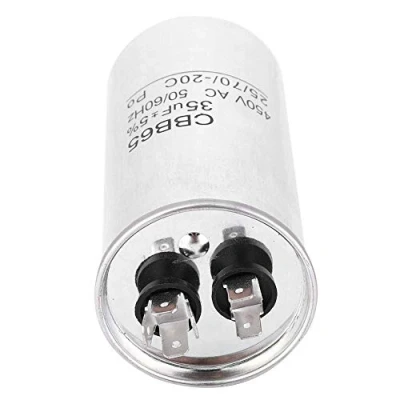 Afbeelding van CBB65 450V 35UF condensator, aluminiumfolie materiaal, airconditioning startcondensator, voor industriële apparatuur motoraandrijving condensator