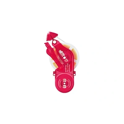 Afbeelding van PLUS JAPAN TG 0944R navulcassette MX lijmroller, permanent, 15 mm breed, 12 m lang, rood