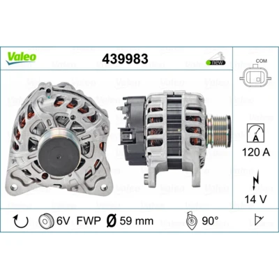 Afbeelding van Valeo Alternator/Dynamo 439983