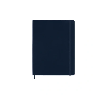 Afbeelding van Notitieboek Moleskine XL 190x250mm lijn hard cover sapphire blue