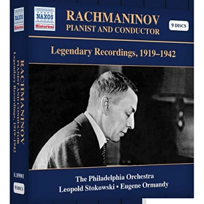 Afbeelding van Sergei Rachmaninoff, The Philadelphia Orchestra Pianist And Conductor Legendary Recordings, 1919 (9 CD)
