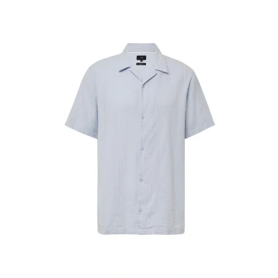 Afbeelding van QS Overhemd, Heren, Maat: Small, Blassblau