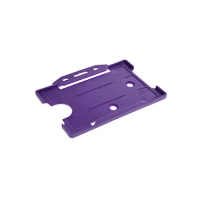 Afbeelding van ID Card It 5 x Rigid Identity Pass badgehouder Paars