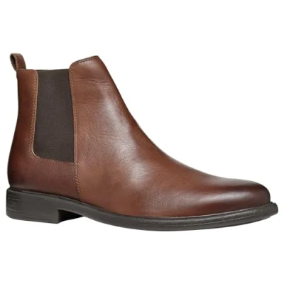 Afbeelding van Geox Heren U Terence D enkellaars, Browncotto, 42 EU