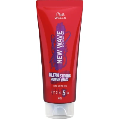 Afbeelding van Wella New Wave Ultrastrong Power Hold Gel 200ML