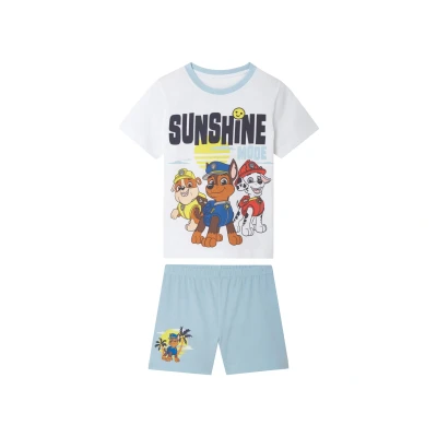 Afbeelding van Korte kinder pyjama (Paw Patrol, 122/128), Katoen