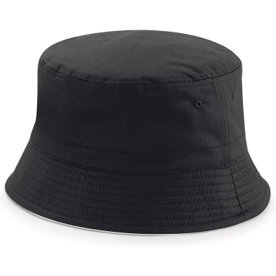 Afbeelding van Senvi Reversible Bucket Hoed Maat S/M Zwart Grijs