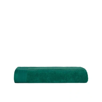 Afbeelding van The One Towelling Classic Strandlaken 100 x 180 cm Strand handdoek Hoge vochtopname 100% Gekamd katoen Smaragd groen