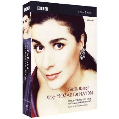 Afbeelding van Cecilia Bartoli, Concentus Musicus Wien, Nikolaus Harnoncourt Sings Mozart &amp; Haydn (2 DVD)