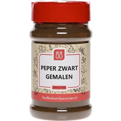 Afbeelding van Van Beekum Specerijen Peper Zwart Gemalen Strooibus 150 gram