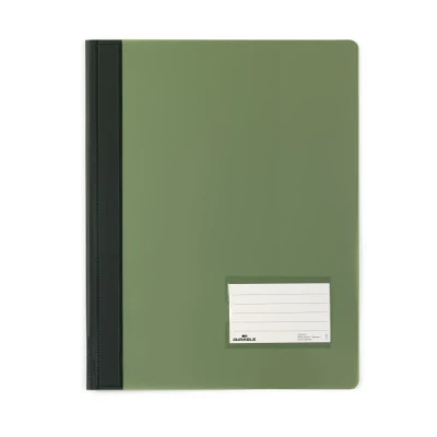 Afbeelding van 25x Durable SNELHECHTMAP DURALUX A4 GROEN