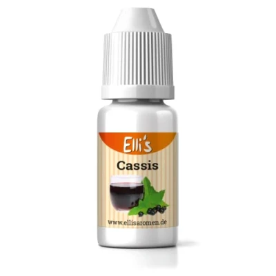 Afbeelding van Ellis Aromen Cassis levensmiddelaroma vloeibaar voor levensmiddelen en vloeistoffen, het bakken, koken, zoals pap kwark caloriearm