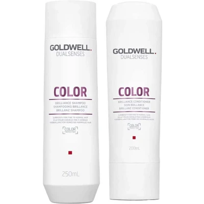 Afbeelding van Goldwell Dualsenses Color Brilliance Shampoo 250ml + Conditioner 200ml bundel/set/pakket