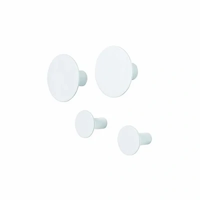 Afbeelding van Haakje Blomus Ponto Lily White (Set van 4)