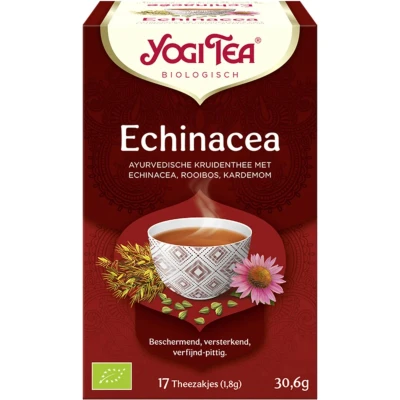 Afbeelding van 6x Yogi tea Echinacea Biologisch 17 stuks