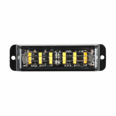 Afbeelding van LED bumper flitser Oranje 6 R10/R65 13cm