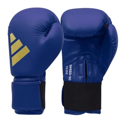 Afbeelding van adidas bokshandschoenen Speed 50, volwassenen, 40 ml, punchinghandschoenen comfortabel en duurzaam, blauw