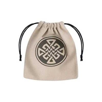 Afbeelding van Dice Bag Celtic Biege &amp; Black Q Workshop
