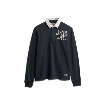 Afbeelding van Superdry Longsleeve, Heren, Maat: Large, Eclipse navy