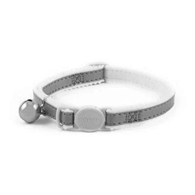Afbeelding van Ancol Reflecterende Veiligheidsgesp Kattenhalsband Zilver