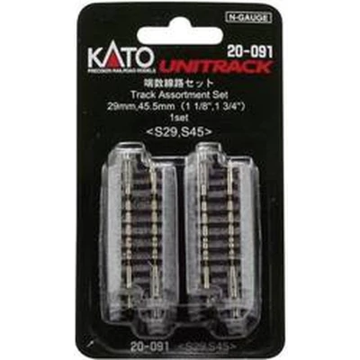 Afbeelding van N Kato Unitrack 7078015 Overgangsrails 45 mm 1 set(s)