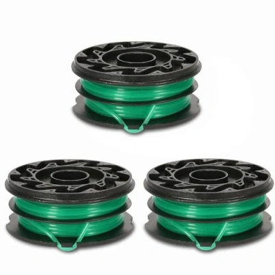 Afbeelding van Eyoloty Draadspoel Reflex Plus A6495 XJ geschikt voor Black+Decker elektrische grastrimmer GL701, GL741, GL720, GL716 en GL716B, reservespoel met dubbele draad 12 m lengte Ø 1,5 mm (3 stuks)