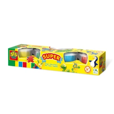 Afbeelding van Ses 00465 Klei 4x90gr