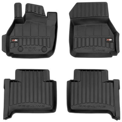Afbeelding van M MOTOS Auto Vloermatten van rubber voor Renault Zoe vanaf 2012 Verbeter uw reiscomfort met Anti Slip Mat Car 3D alle weersomstandigheden, bescherming tegen vuil