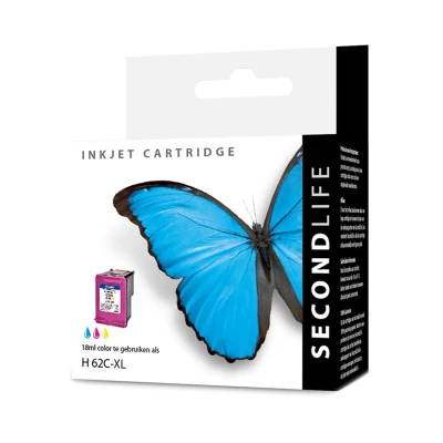 Afbeelding van Secondlife HP 62 XL Kleur