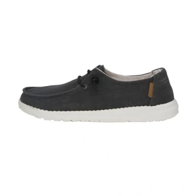 Afbeelding van Hey Dude Wendy mocassin voor dames, Chambray Off Black, 36 EU