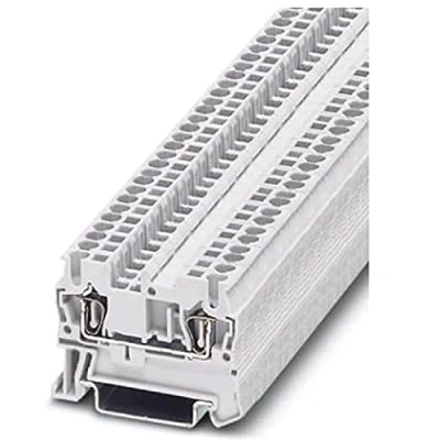 Afbeelding van Phoenix Contact ST 2,5 WH 3037119 Doorgangsklem Aantal polen: 2 0.08 mm² 2.5 Wit 50 stuk(s)