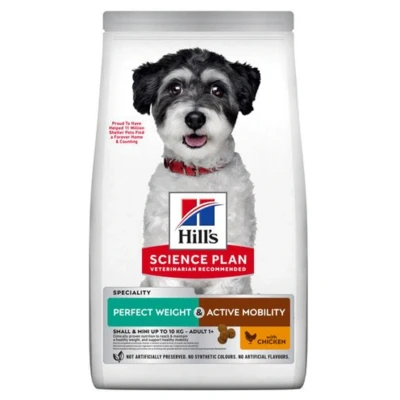 Afbeelding van Hill&#039;s Science Plan Hondenvoer Adult Perfect Weight &amp; Active Mobility Small Mini Kip 1,5 kg