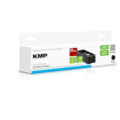 Afbeelding van KMP H165BX inktcartridge Compatibel Hoog (XL) rendement Zwart