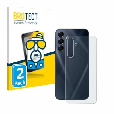 Afbeelding van BROTECT Screenprotector voor Samsung Galaxy A16 5G (Achterkant) Folie Beschermfolie matte (2 Stuks)
