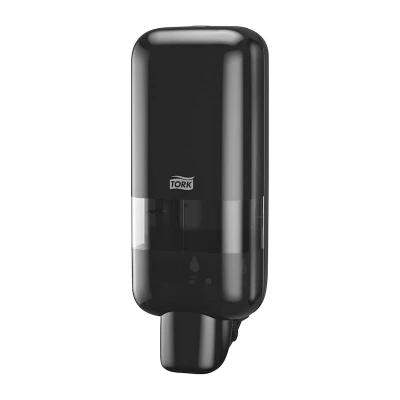 Afbeelding van Zeep en Handdesinfectie Dispenser Elevation Line Kunststof Zwart