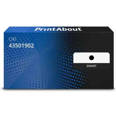 Afbeelding van Huismerk OKI 43501902 Drum Zwart