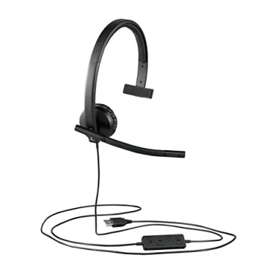 Afbeelding van Logitech 981 000571 H570E Mono Headset, Comfortabel, Betaalbaar En Bijzonder Duurzaam