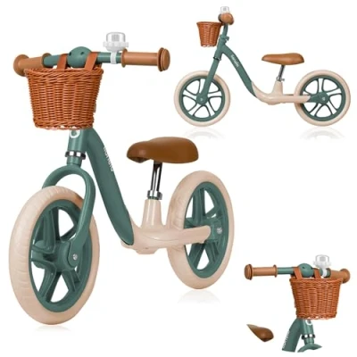 Afbeelding van LIONELO ALEX Kinderloopfiets Zonder Pedalen vanaf 3 jaar tot 30 kg, Verstelbaar Zadel en Stuur, Lichtgewicht 3,4 Onderhoudsvrije Wielen, Comfortabele Zitting Voetensteun Leren balanceren
