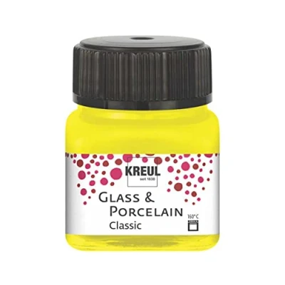 Afbeelding van KREUL 16201, Geel, Verf op waterbasis, Vloeistof, 20 ml, 1 stuk(s)