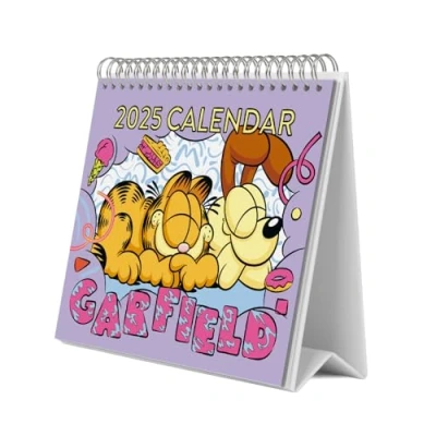 Afbeelding van Grupo Erik Kalender 2025 Garfield Bureaukalender 12 maanden met fsc certificaat