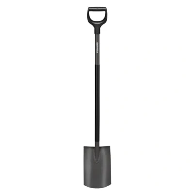 Afbeelding van Ergonomische spade afgerond grafiet