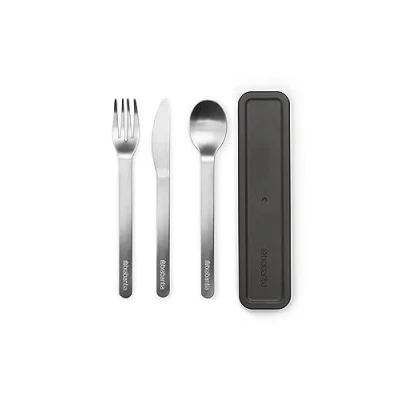 Afbeelding van Brabantia Make &amp; Take Lunchkom 1L Donkergrijs