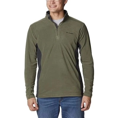 Afbeelding van Trui Columbia Men Klamath Range II Half Zip Stone Green Shark XS