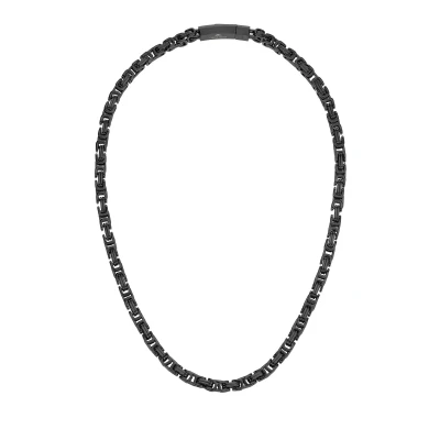 Afbeelding van Fynch Hatton Kette Ketting, Heren, Maat: One Size, Schwarz