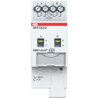 Afbeelding van Abb busch jaeger schakelaktor standaard knx 2 voudig 6 ampere 2cdg110253r0011