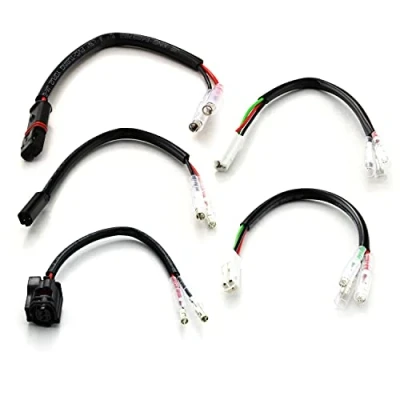 Afbeelding van Motorfiets LED knipperlicht adapter kabel stekker (2 stuks) (compatibel met KTM)