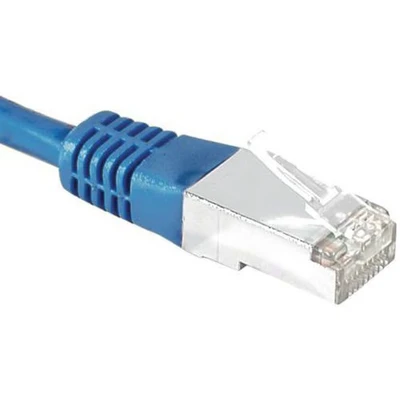 Afbeelding van Netwerkkabel DEXLAN RJ45 CAT 6 S/FTP blauw 0.5 M