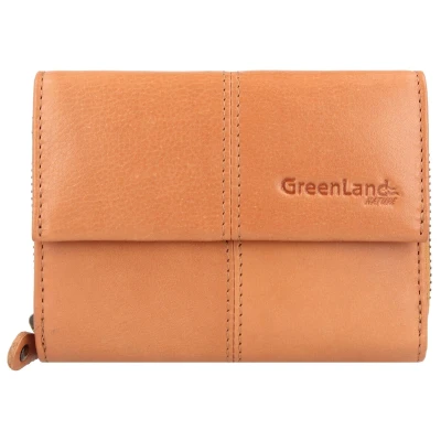 Afbeelding van Greenland Nature Portemonnee &#039;Nature Soft&#039; oranje