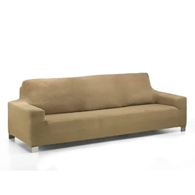 Afbeelding van Martina Home Super elastische bankovertrek, meerkleurig, aanpasbaar, Daytona, Vison, 1 zits